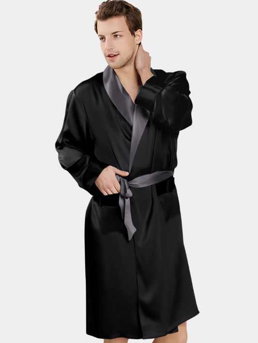 Premium Satin Robe.