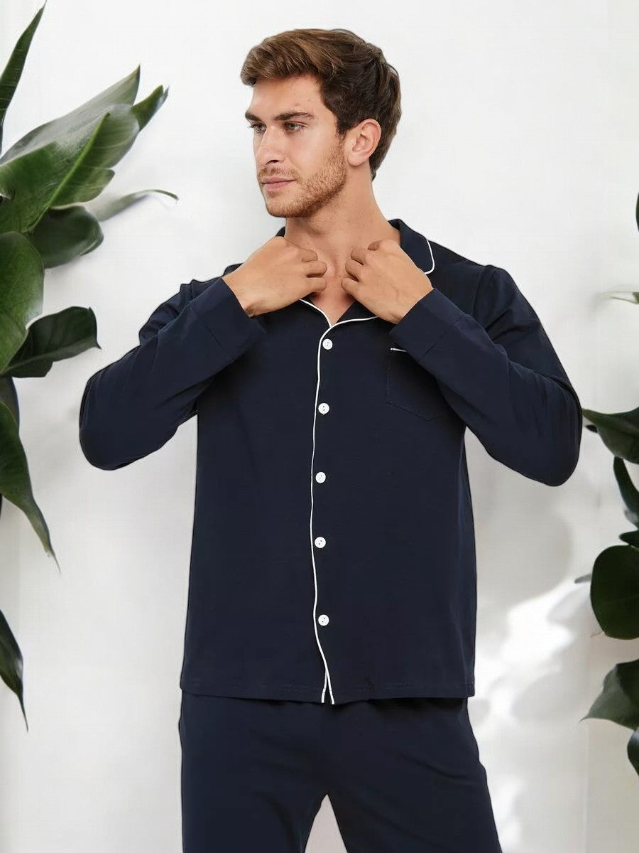 Soft Cozy Couple Nightsuit in Cotton