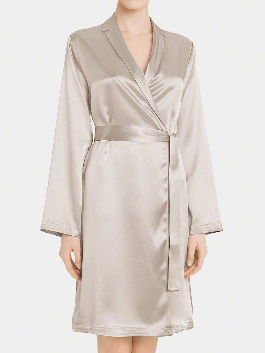 Dressing Robe - Bella Babe by SK Nightsuit Nightdress Robes Silk Satin Nighty Gown Nightwear 