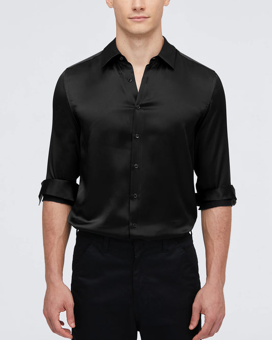 Luxe Shirt Slim fit - Bella Babe by SK Nightsuit Nightdress Robes Silk Satin Nighty Gown Nightwear