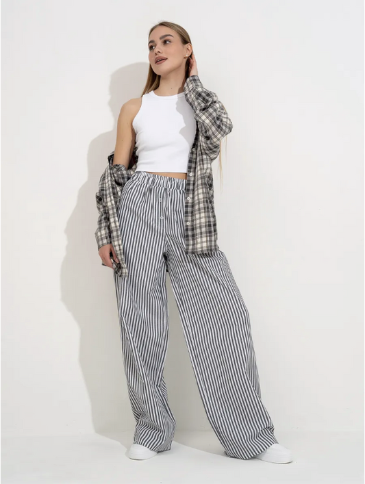 Relaxed Cotton Pajamas.