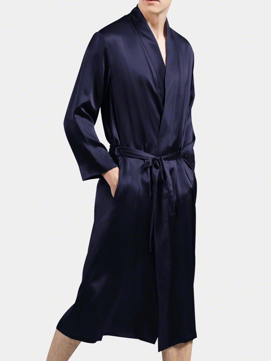 Dressing gown - Bella Babe by SK Nightsuit Nightdress Robes Silk Satin Nighty Gown Nightwear 