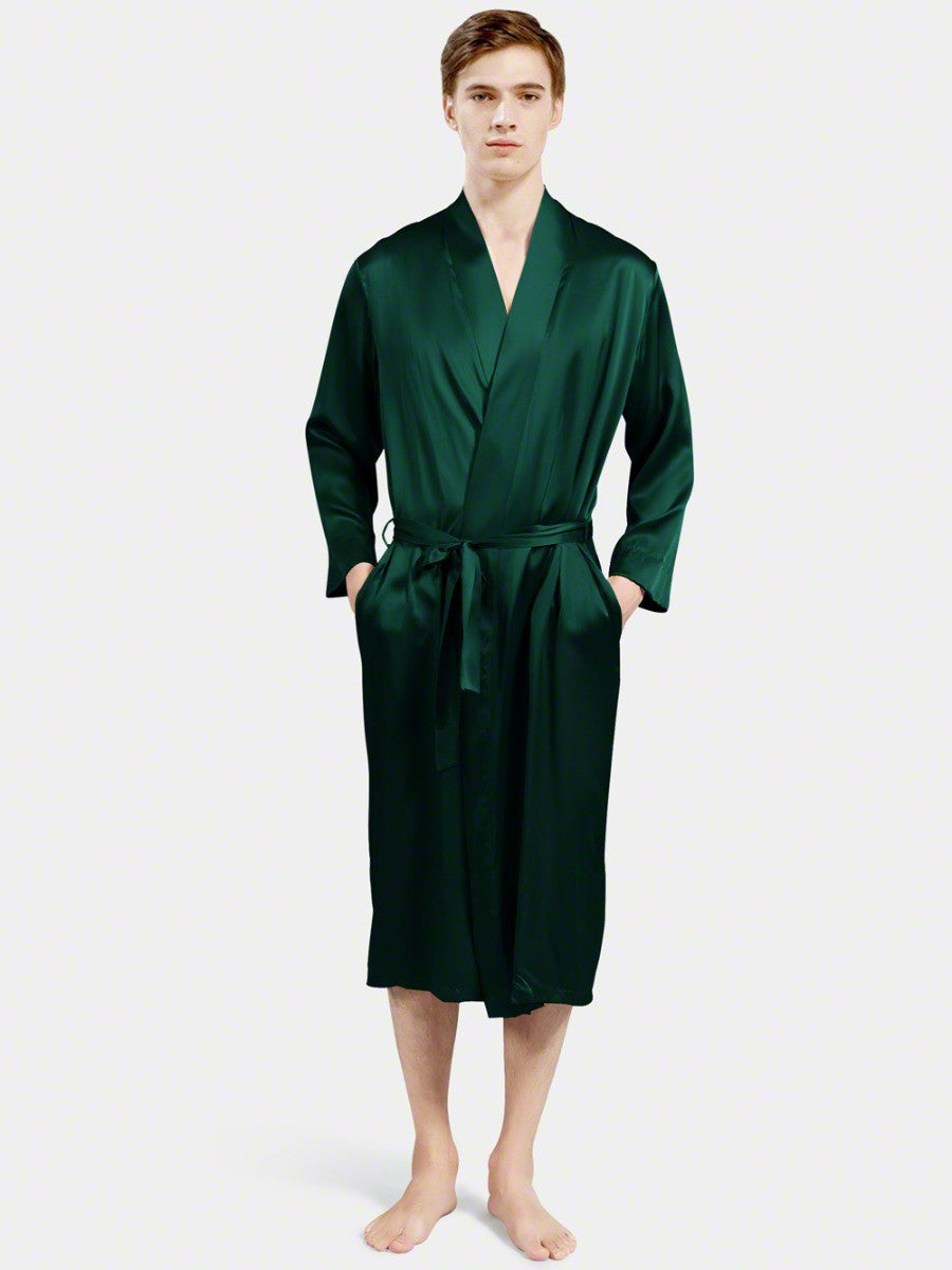 Dressing gown - Bella Babe by SK Nightsuit Nightdress Robes Silk Satin Nighty Gown Nightwear 