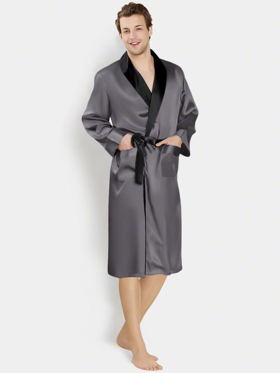 Premium Satin Robe - Bella Babe by SK Nightsuit Nightdress Robes Silk Satin Nighty Gown Nightwear 