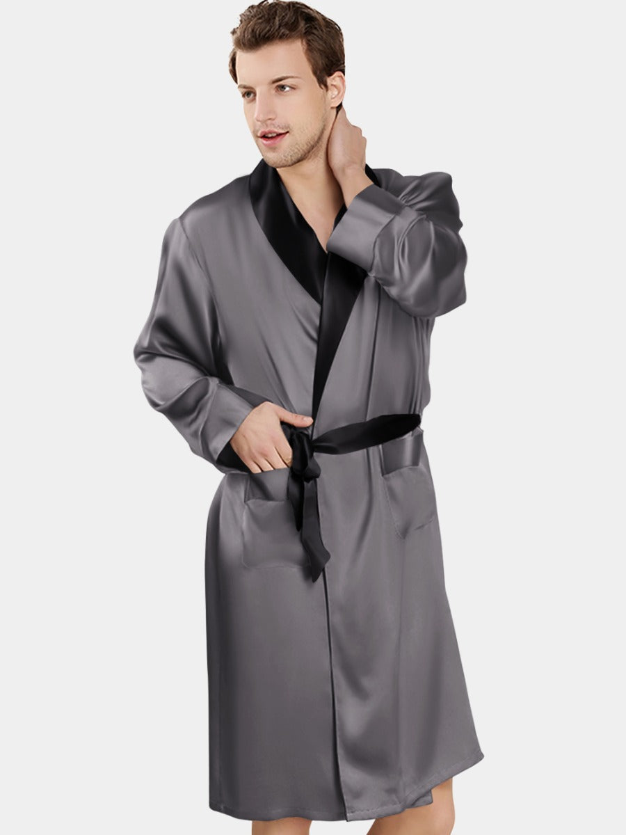 Premium Satin Robe - Bella Babe by SK Nightsuit Nightdress Robes Silk Satin Nighty Gown Nightwear 