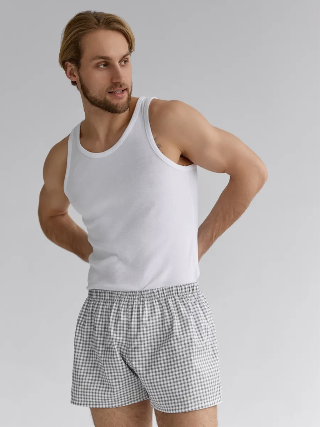 100% Cotton Unisex Boxers