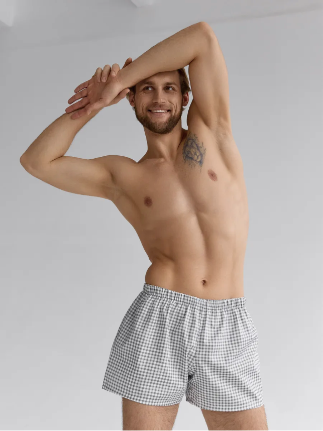 100% Cotton Unisex Boxers