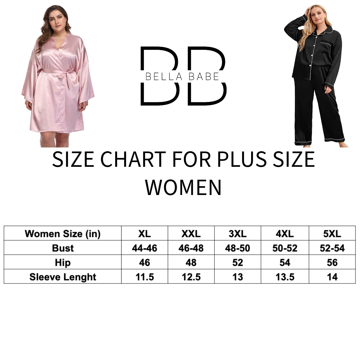 Dressing Robe Plus Size - Bella Babe by SK Nightsuit Nightdress Robes Silk Satin Nighty Gown Nightwear 