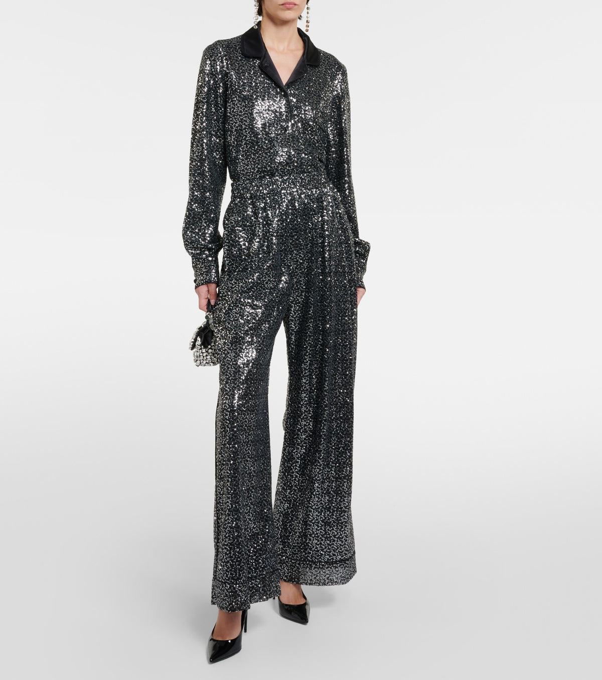 Bougie Nights Sequin Lounge Set