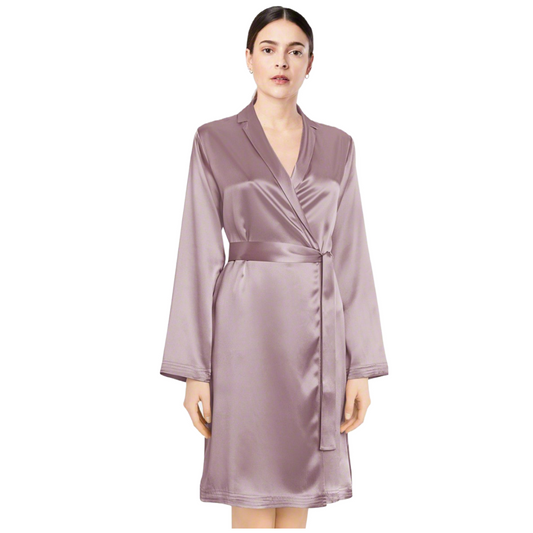 Dressing Robe - Bella Babe by SK Nightsuit Nightdress Robes Silk Satin Nighty Gown Nightwear 