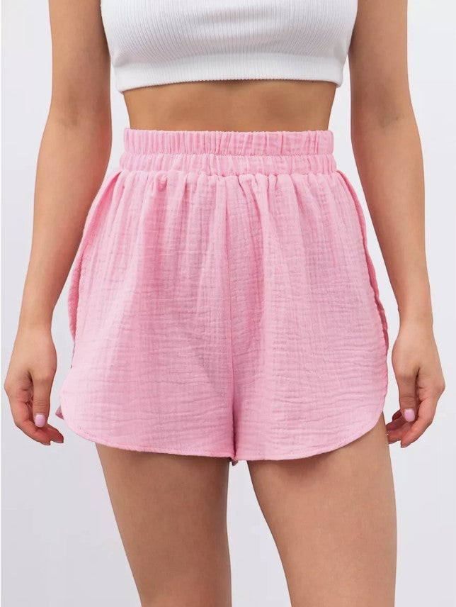 Muslin Robe and Booty Shorts set