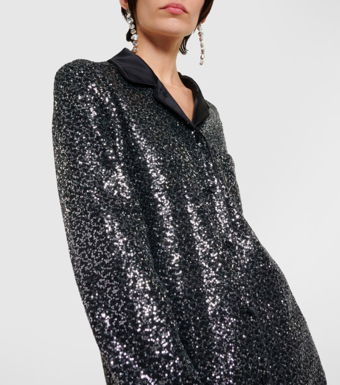 Bougie Nights Sequin Lounge Set