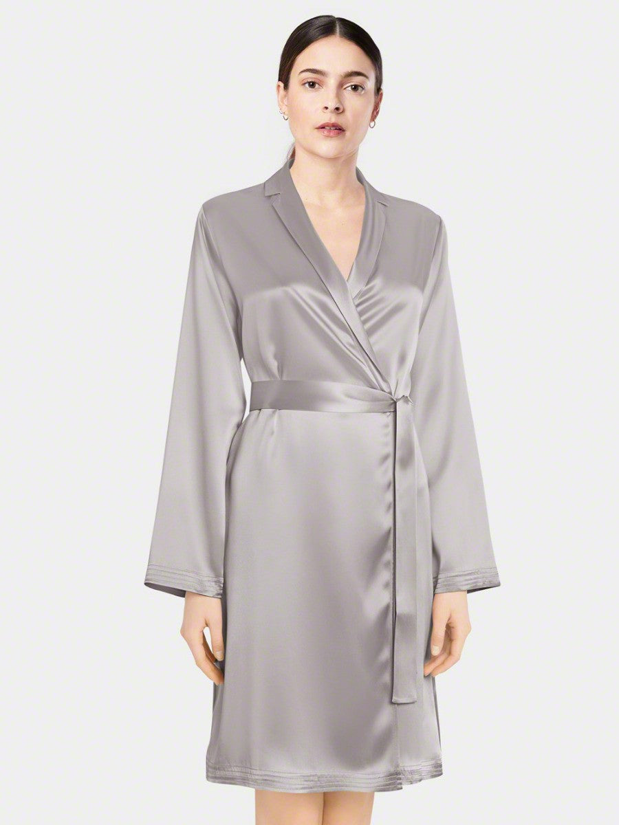 Dressing Robe - Bella Babe by SK Nightsuit Nightdress Robes Silk Satin Nighty Gown Nightwear 