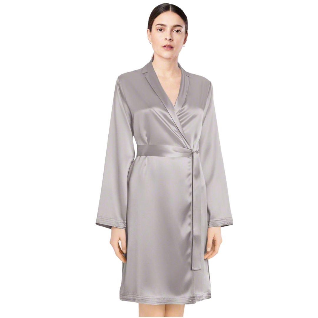 Dressing Robe - Bella Babe by SK Nightsuit Nightdress Robes Silk Satin Nighty Gown Nightwear 