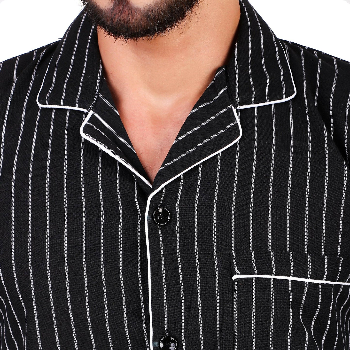 Black Striped Coord Set - Bella Babe by SK