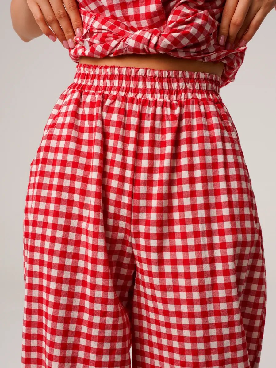 Chic Sleeve Cotton Lounge Set - Bella Babe by SK