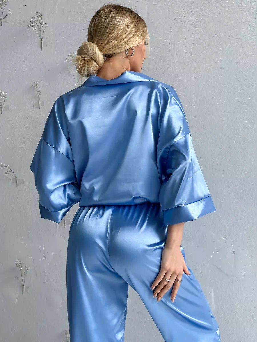 Chic Wrap set in Satin - Bella Babe by SK