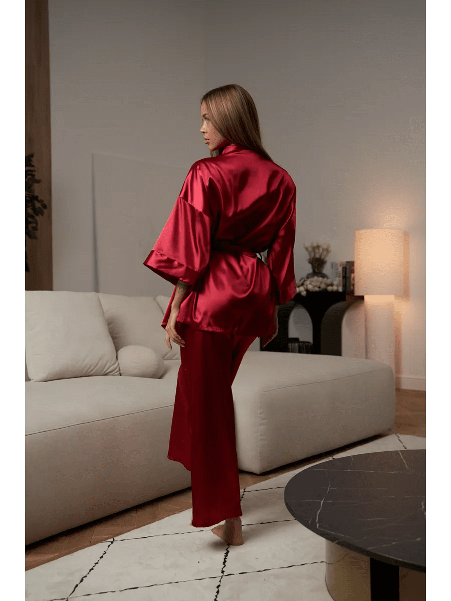 Chic Wrap set in Satin - Bella Babe by SK