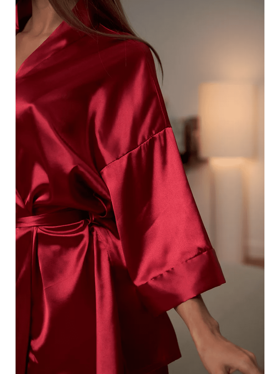 Chic Wrap set in Satin - Bella Babe by SK