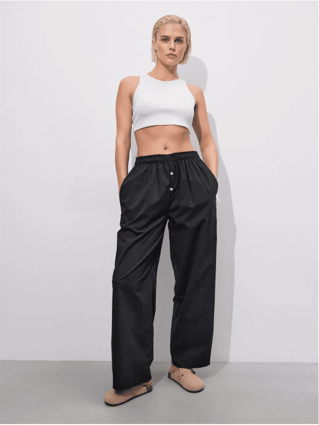 Chill Poplin Pants - Bella Babe by SK