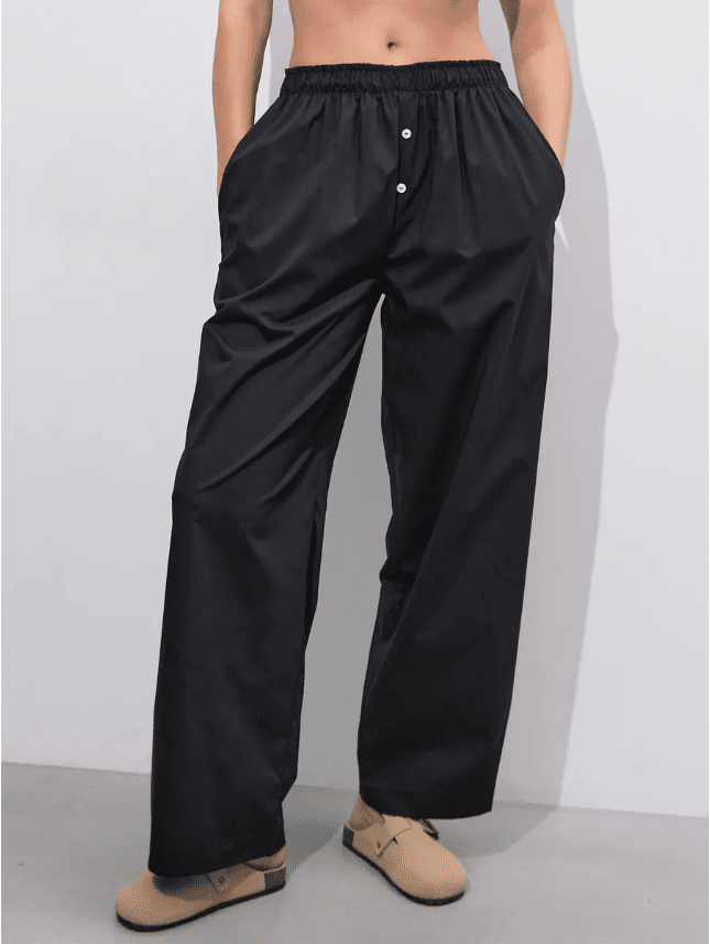 Chill Poplin Pants - Bella Babe by SK