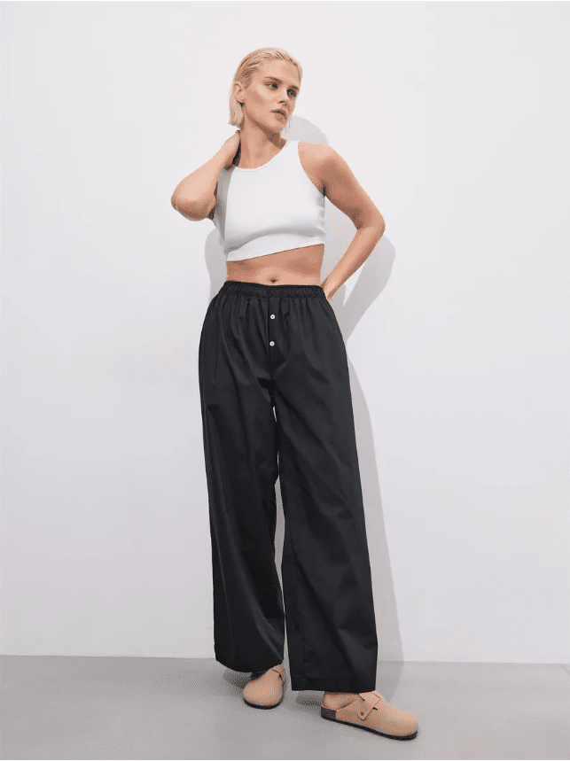 Chill Poplin Pants - Bella Babe by SK