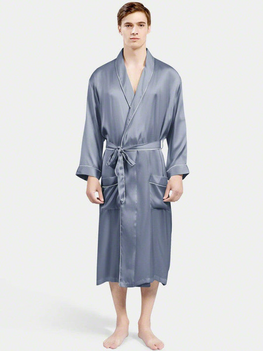 Classic Robe with Piping - Bella Babe by SK