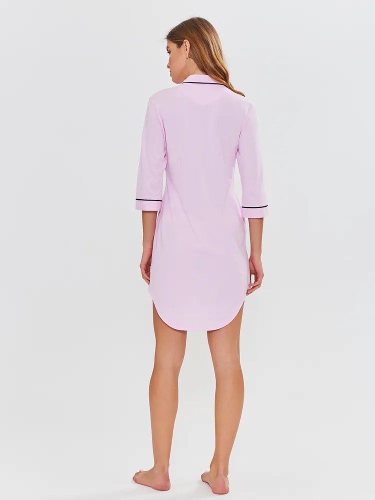 Cotton Nightshirt in Pink - Bella Babe by SK