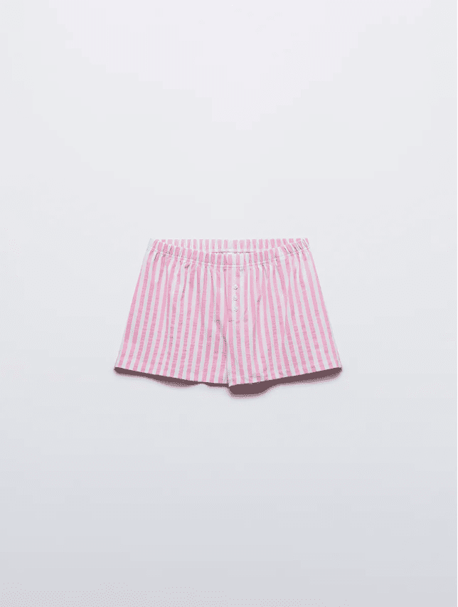 Cotton Striped Boyshorts - Bella Babe by SK