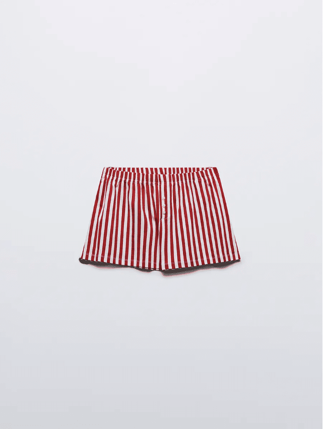 Cotton Striped Boyshorts - Bella Babe by SK