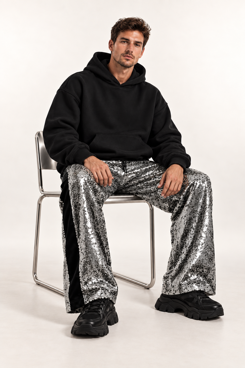 Main Character Sequin Pants - Unisex