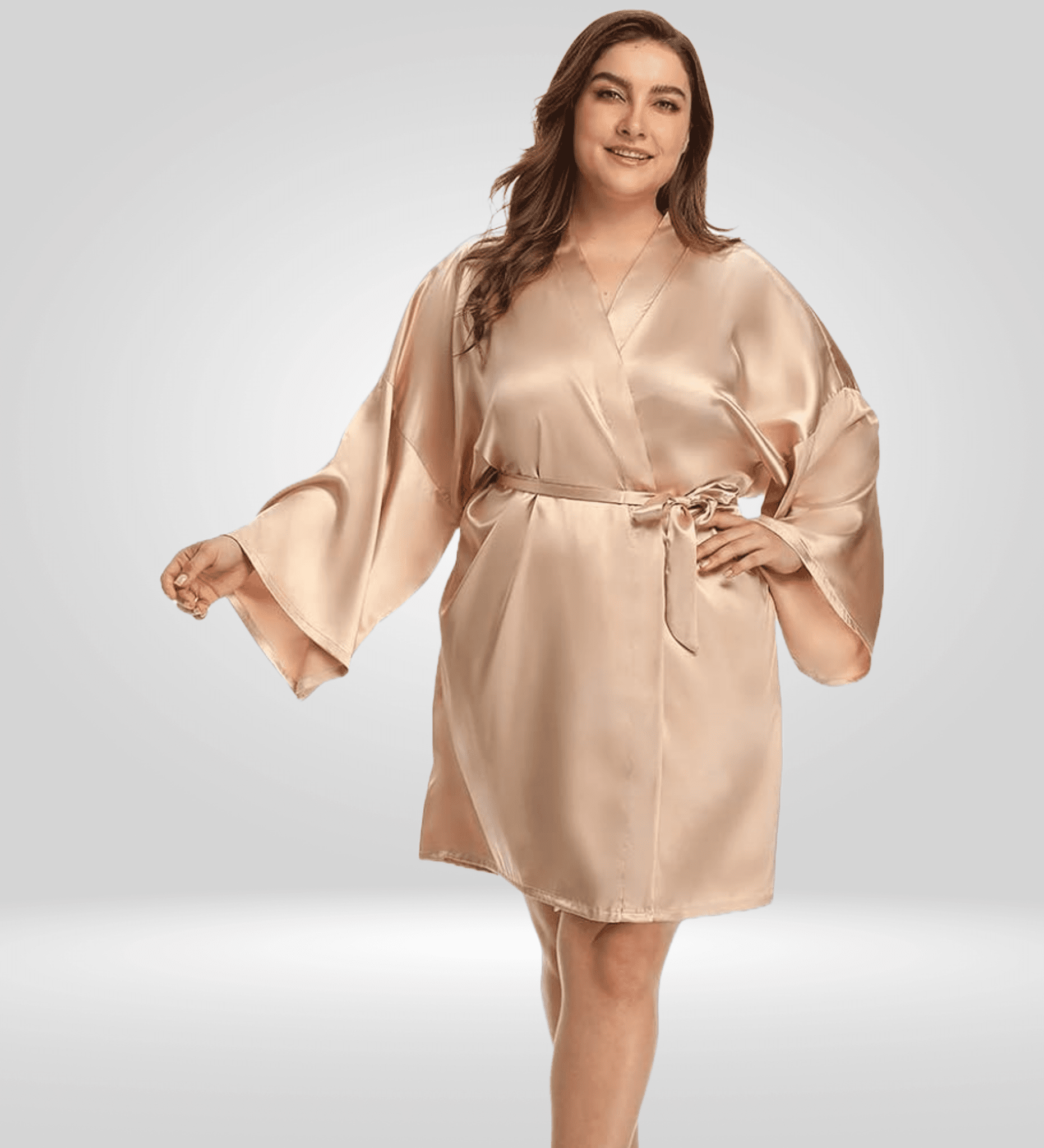 Dressing Robe Plus Size - Bella Babe by SK