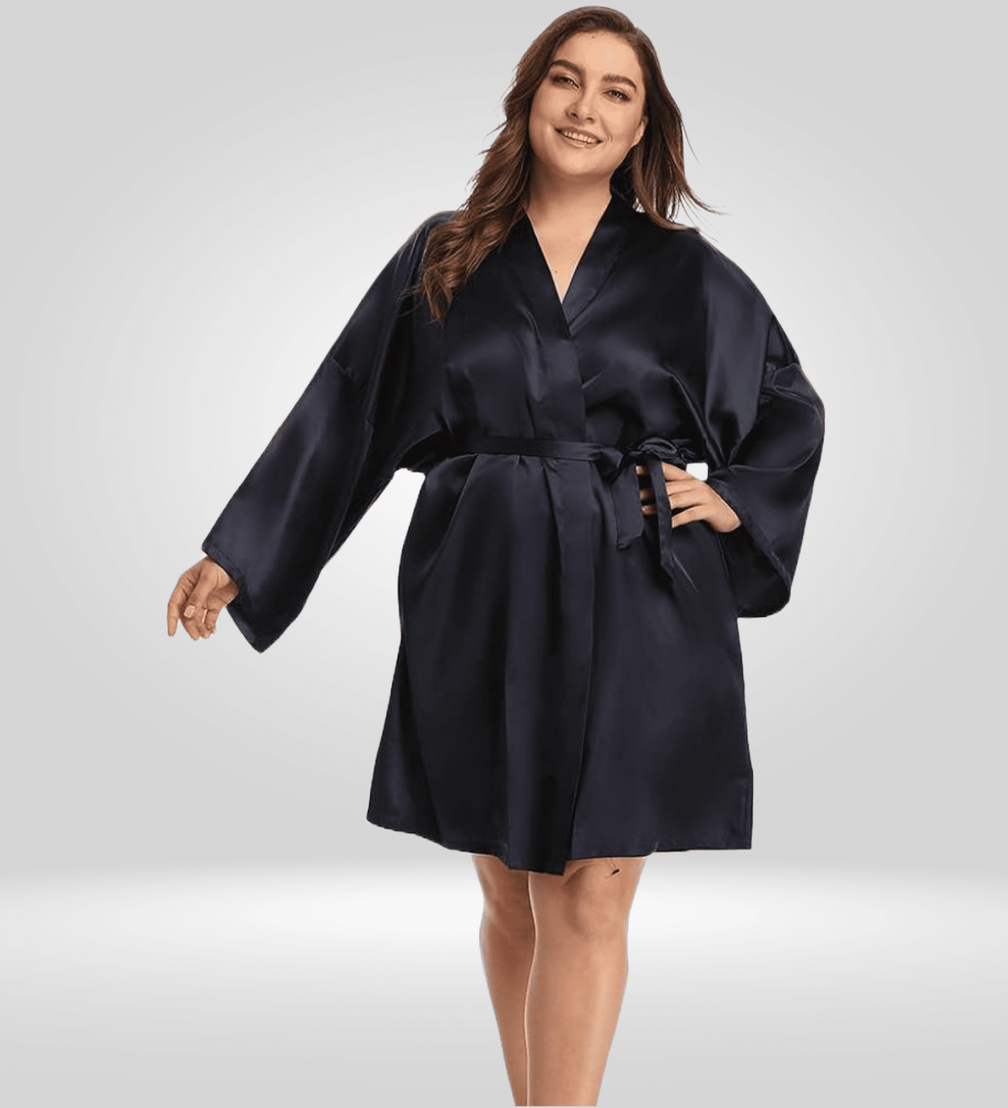 Dressing Robe Plus Size - Bella Babe by SK