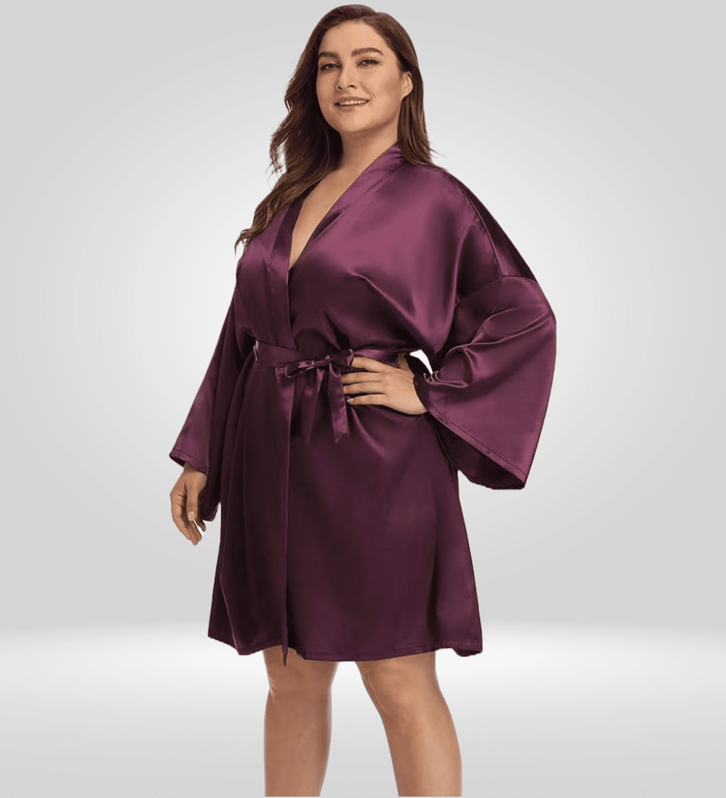 Dressing Robe Plus Size - Bella Babe by SK