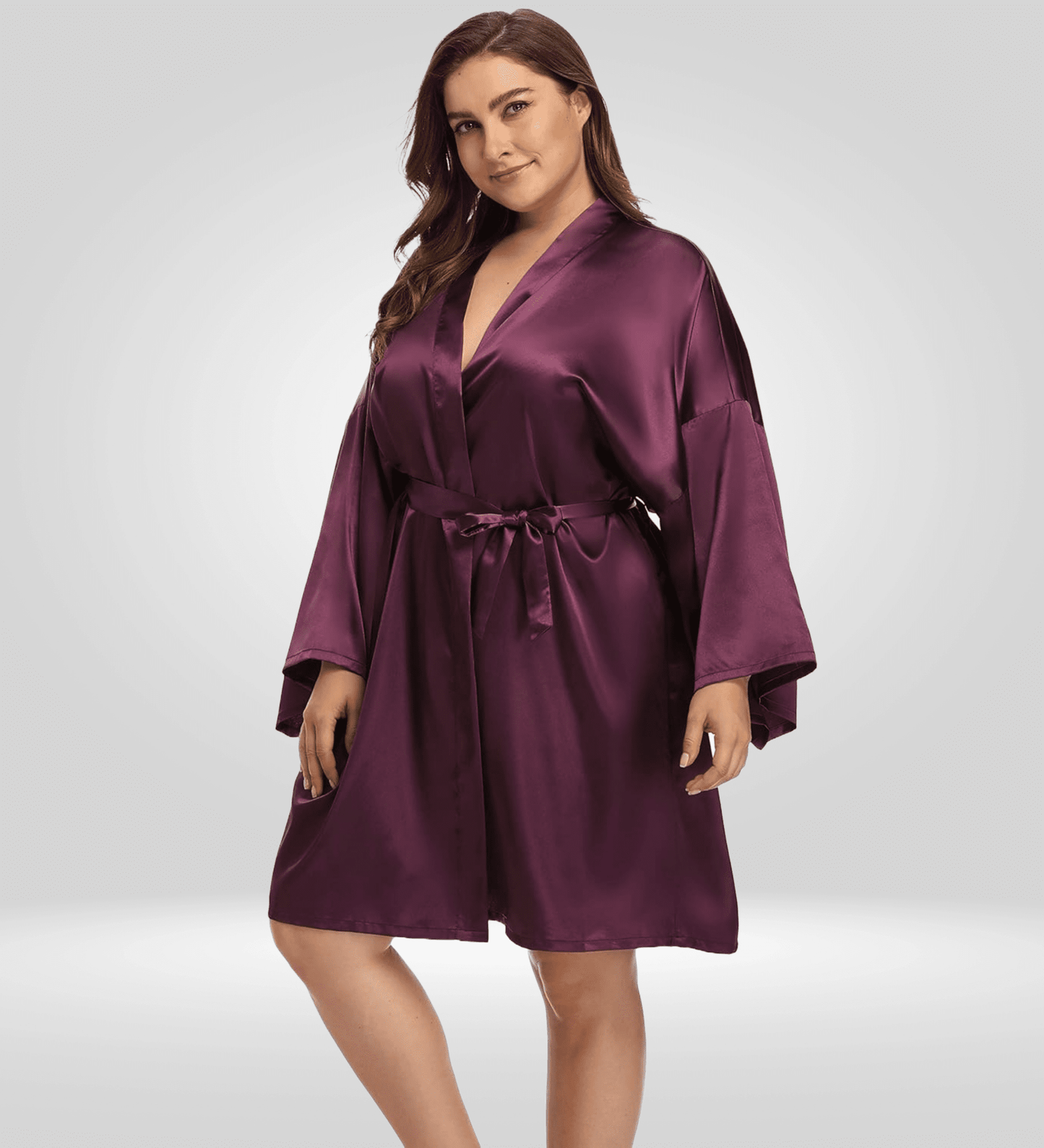 Dressing Robe Plus Size - Bella Babe by SK