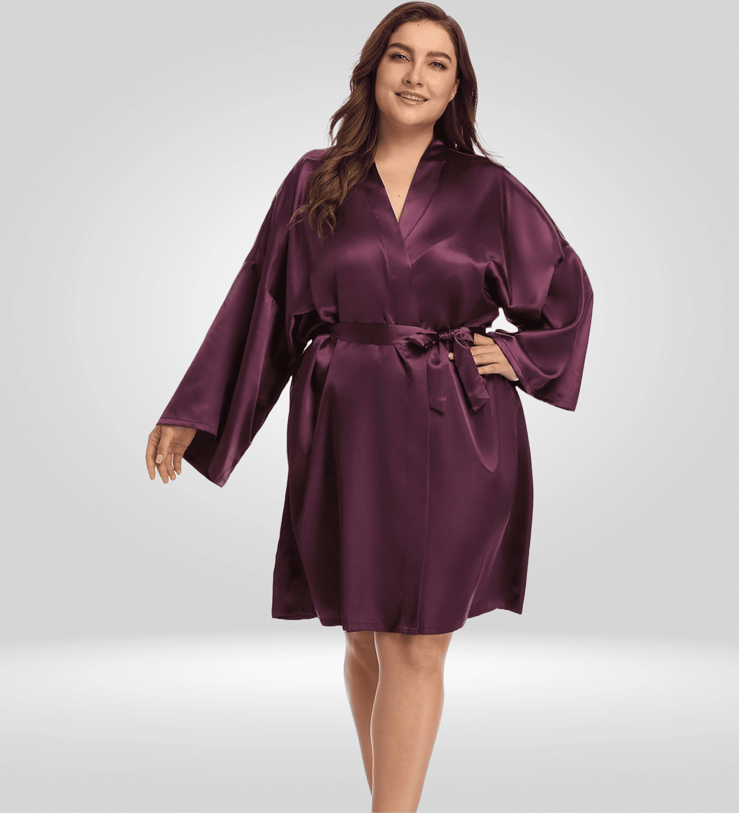Dressing Robe Plus Size - Bella Babe by SK