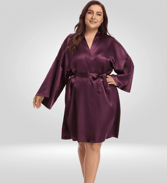 Dressing Robe Plus Size - Bella Babe by SK