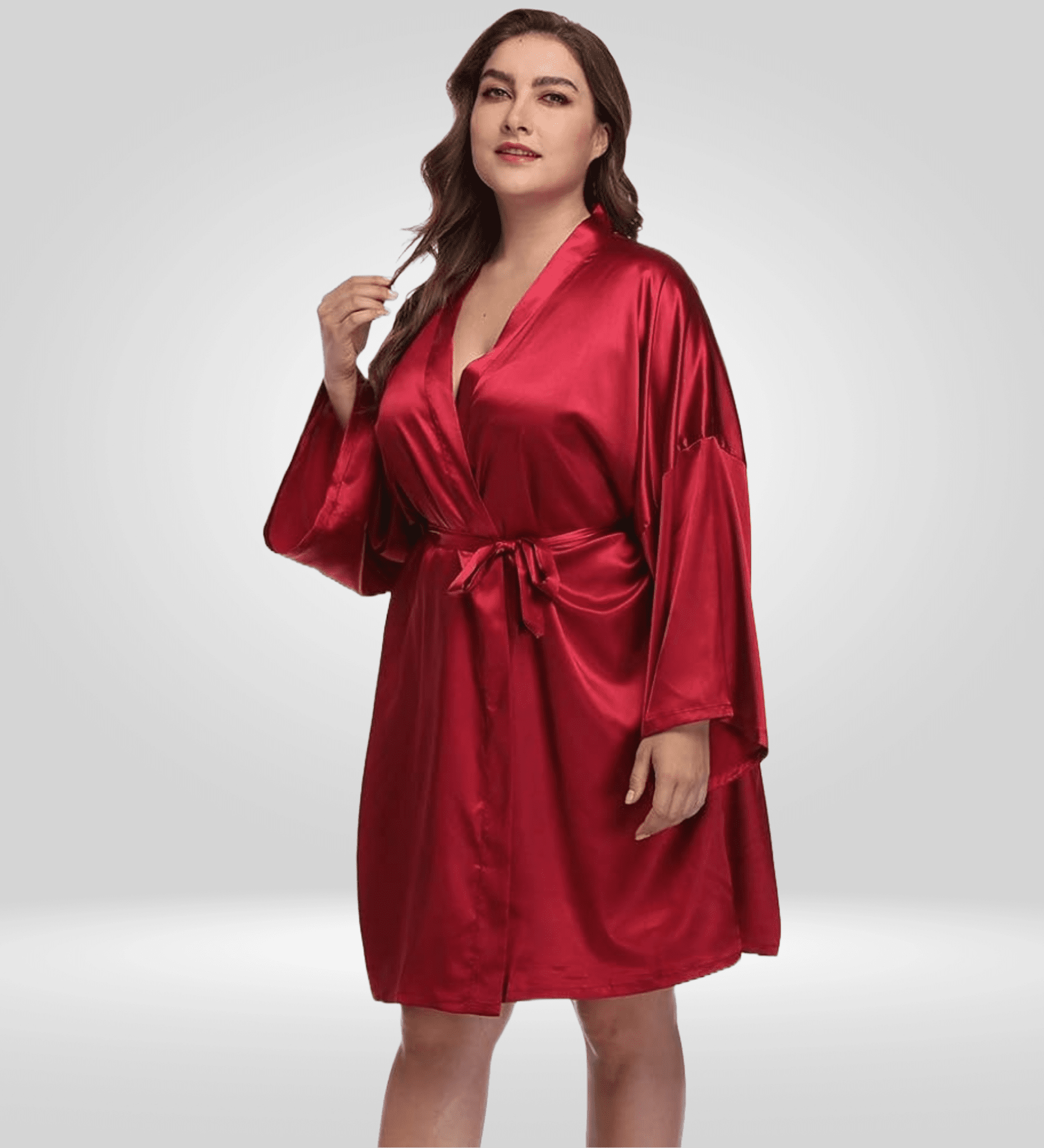 Dressing Robe Plus Size - Bella Babe by SK