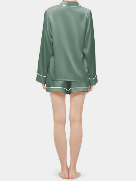 Full Sleeve Shorts Set - Bella Babe by SK