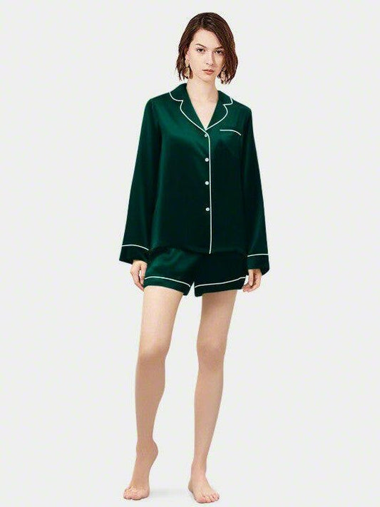 Full Sleeve Shorts Set - Bella Babe by SK