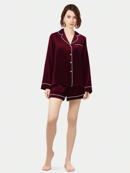 Full Sleeve Shorts Set - Bella Babe by SK