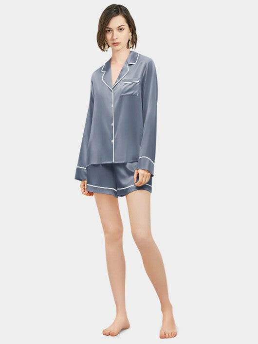 Full Sleeve Shorts Set - Bella Babe by SK