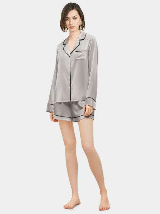 Full Sleeve Shorts Set - Bella Babe by SK