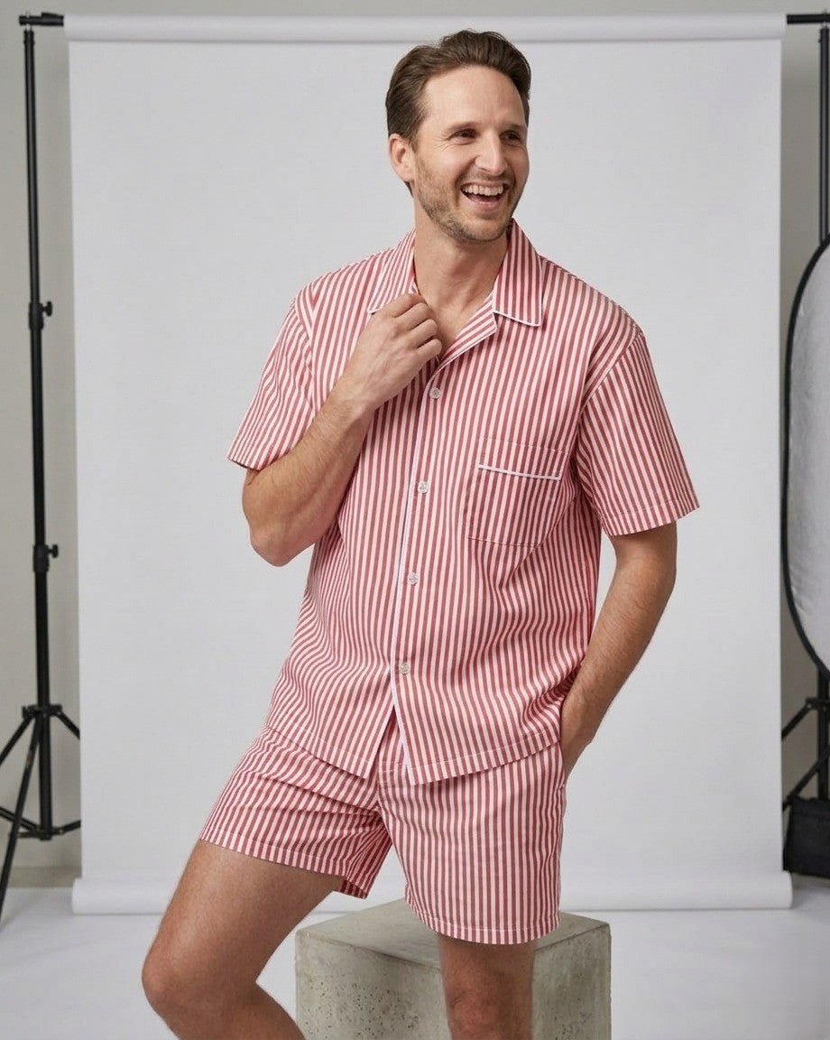 Half Sleeve Cotton Coords for Men - Bella Babe by SK