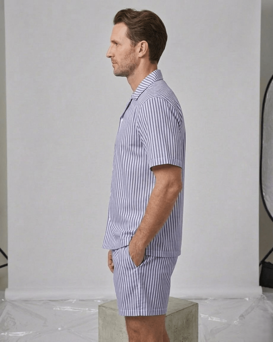 Half Sleeve Cotton Coords for Men - Bella Babe by SK