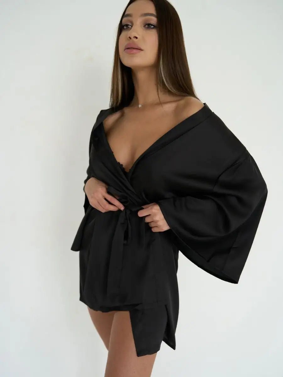 Hot Girl Mini Robe - Bella Babe by SK