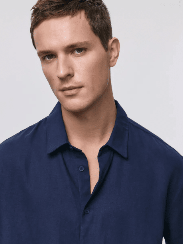 Linen Shirt for Men - Bella Babe by SK