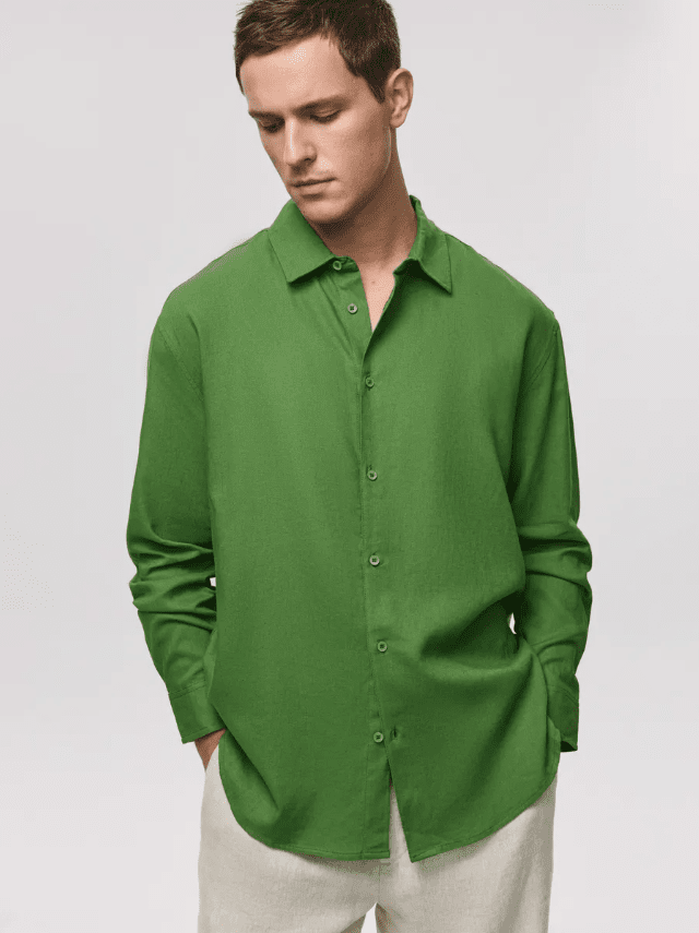 Linen Shirt for Men - Bella Babe by SK