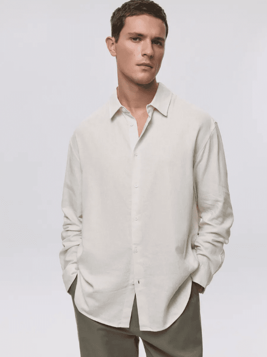 Linen Shirt for Men - Bella Babe by SK