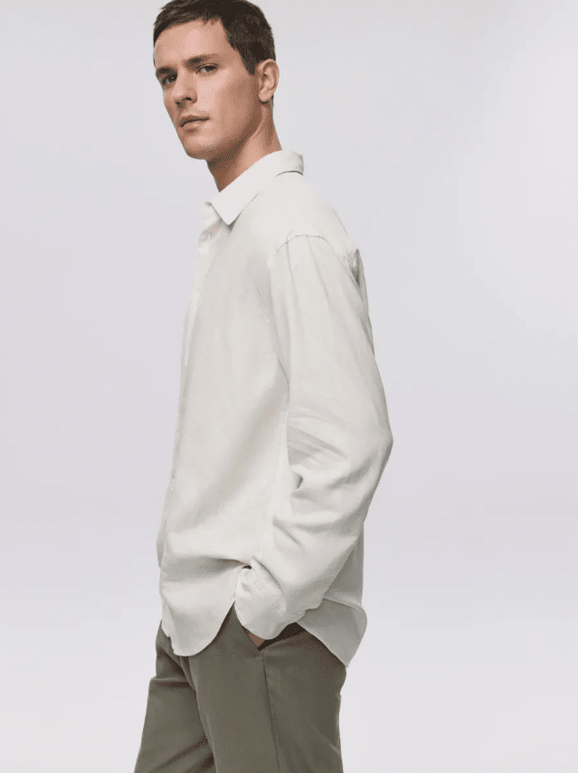 Linen Shirt for Men - Bella Babe by SK